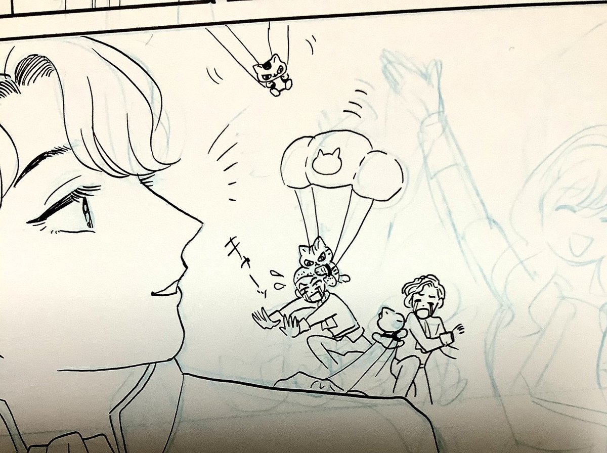 恐怖!
猫の落下傘部隊!

(この話はまだ未収録ですが?https://t.co/jKsEQCX1Ik) https://t.co/3BqCJ0Ea8d 
