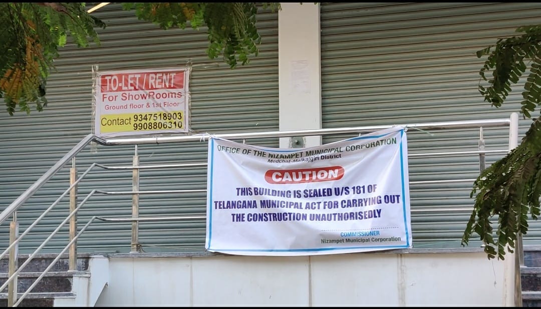 Anosh11010325's tweet photo. @KTRTRS @KTRoffice @arvindkumar_ias @ras906359 @Collector_MDL @MC_Nijampet @tahsildhar1 Many of the illegal structures are identified and were sieged by the nijampet municipal corporation authorities. Immediately after few days of sieging the structures, the business under https://t.co/I4c7jxkfyM