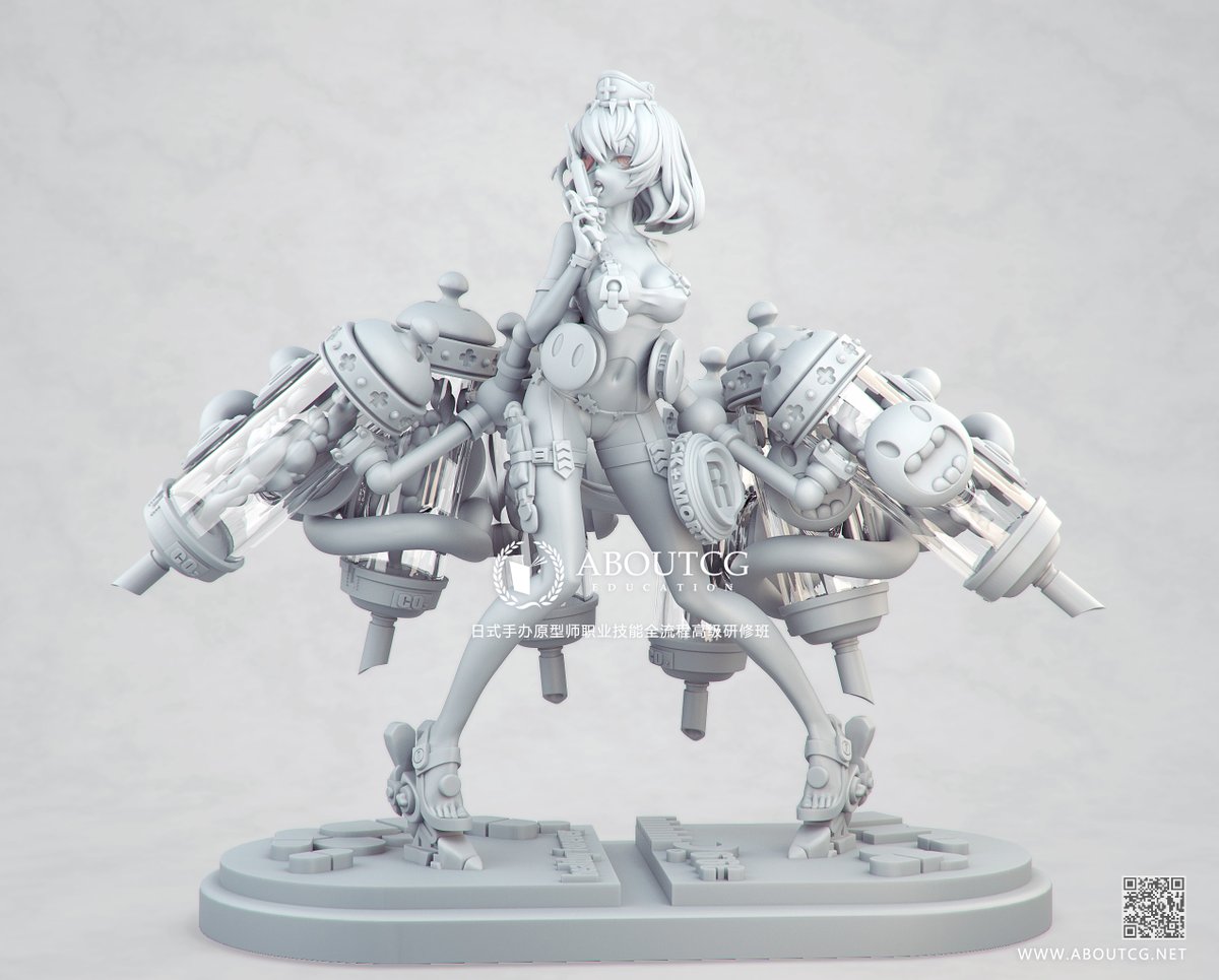 ABOUTCG_ORG's tweet photo. 弊社のフィギュア原型師コースの学生作品
コース詳��はこちら：https://t.co/dsVtIYedcu
#ABOUTCG #zbrush #3Dsculpture #3Dスカルプチャー #フィギュア https://t.co/O45c7bXALr