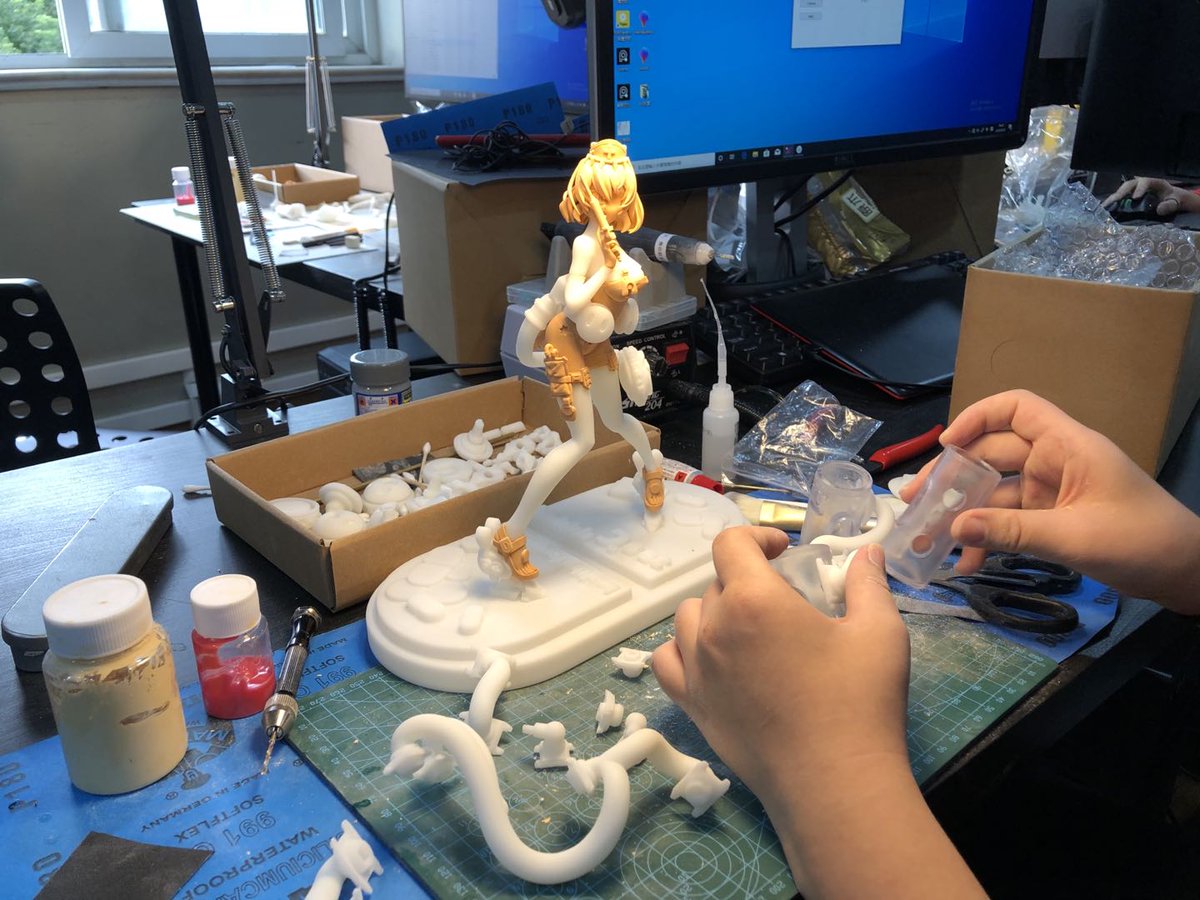 ABOUTCG_ORG's tweet photo. 弊社のフィギュア原型師コースの学生作品
コース詳��はこちら：https://t.co/dsVtIYedcu
#ABOUTCG #zbrush #3Dsculpture #3Dスカルプチャー #フィギュア https://t.co/O45c7bXALr