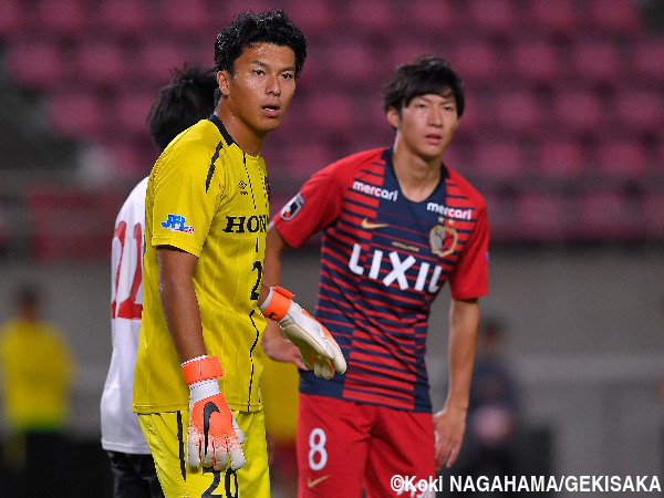 gekisaka's tweet photo. “JFLの門番”Honda FCの守護神GK白坂楓馬が横浜FM加入&amp;鹿児島へレンタル移籍 https://t.co/P7l9A0cwyj #gekisaka #jleague https://t.co/T1zOXuOi8w