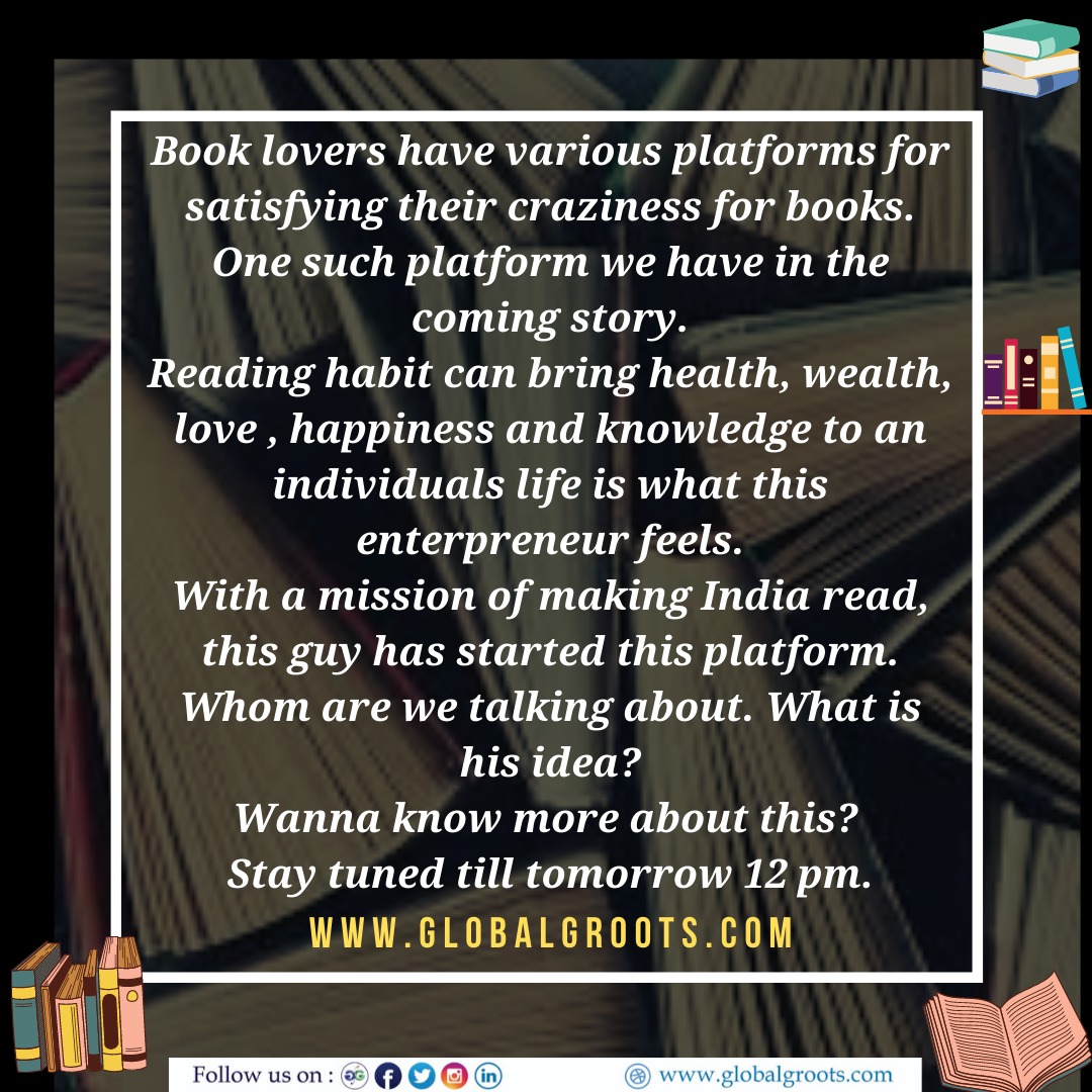 GlobalGroots's tweet photo. #startups #BookletGuy #Reader #summary #startup #entrepreneur #entrepreneurship #entrepreneurs #smallbusiness #startupbusiness #innovation #success #books #Reading #socialmedia #entrepreneurlife #businesstips #startupindia #startuptips #startupstory #businessowners
@bookletguy https://t.co/yuiCizuVtb