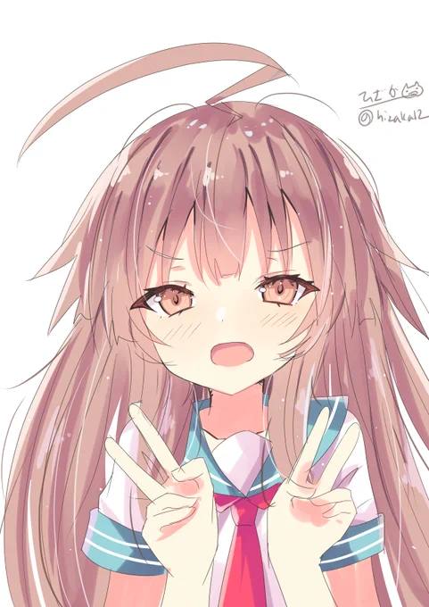 「やったくま!」球磨
#艦これ版深夜の真剣お絵描き60分一本勝負
#艦これ版真剣お絵描き60分一本勝負_20210110 