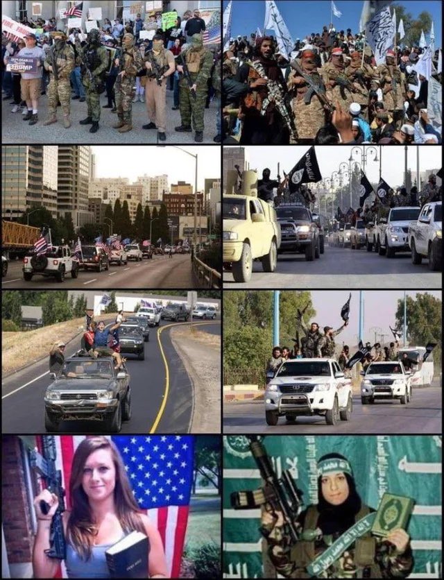 How is a #MAGATerrorist any different? #MAGATerrorism #TrumpInsurrection