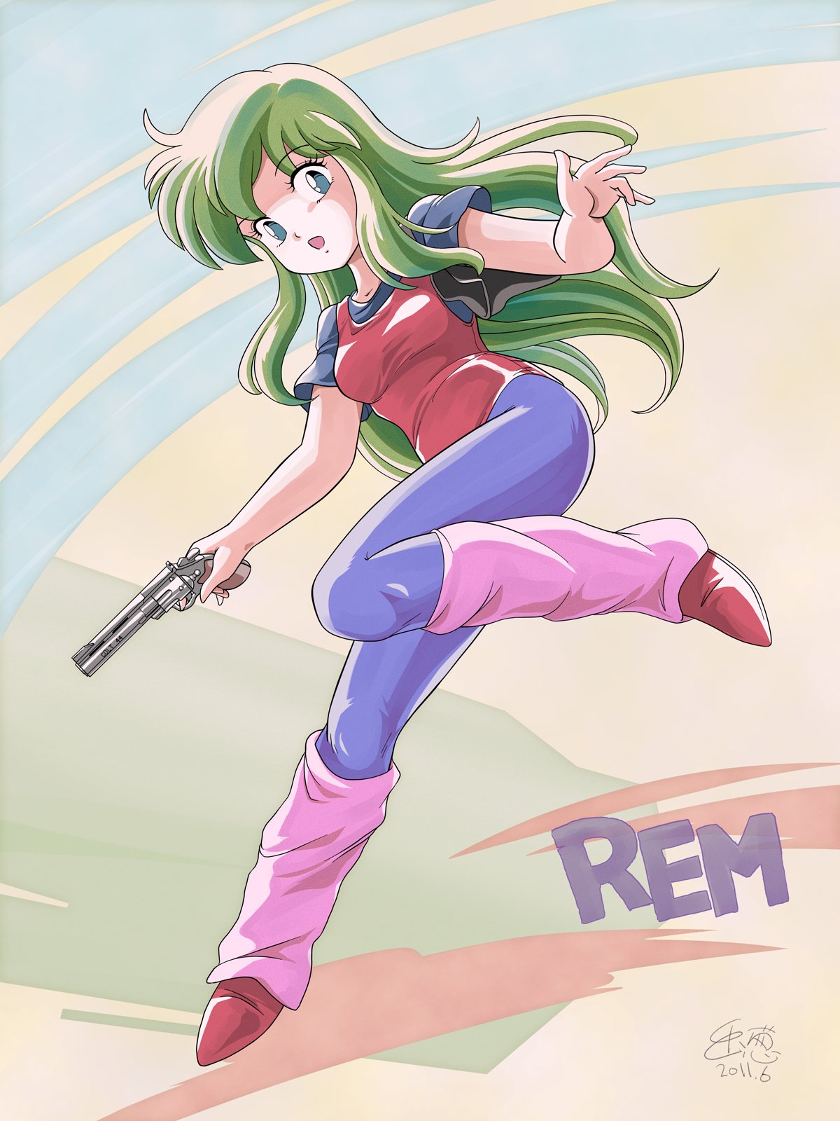 ドリームハンター 綾小路麗夢 直筆イラスト 模写