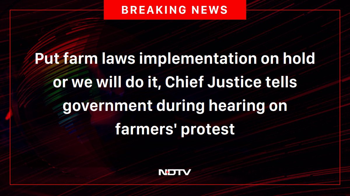 ndtv's tweet photo. #FarmersProtest https://t.co/cP2eWrs5UK