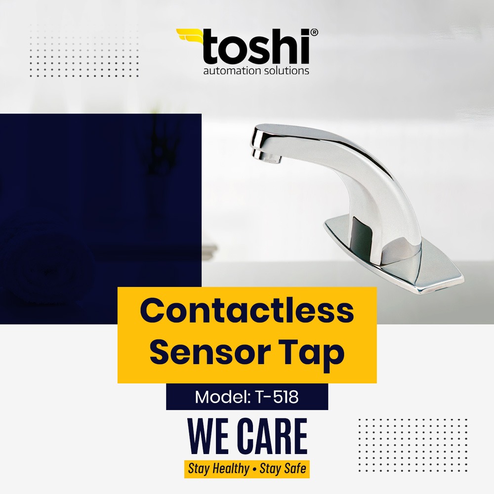 toshiautomation's tweet photo. Keep your premises safe from infections with Toshi Automation Solutions' contact less, automatic 𝗦𝗲𝗻𝘀𝗼𝗿 𝗧𝗮𝗽𝘀. Ideal for offices, restaurants, hospitals, hotels, malls &amp; factories. 
See full range » https://t.co/oxjpx6pxzN
#AutoTaps #SensorTaps #AutomaticTaps #COVID2019 https://t.co/zEj7ikB4rM