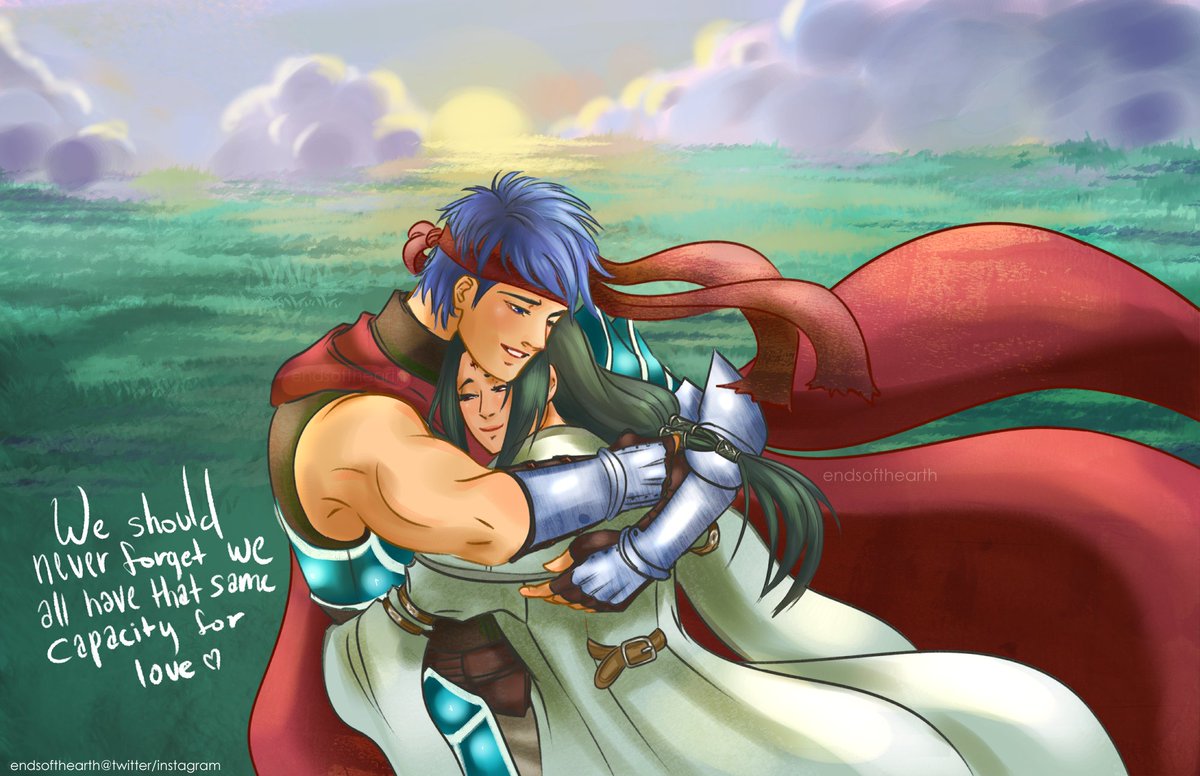 happy #ikesorenweek2021 everyone!!🌷🌾 here's my contribution💙💚