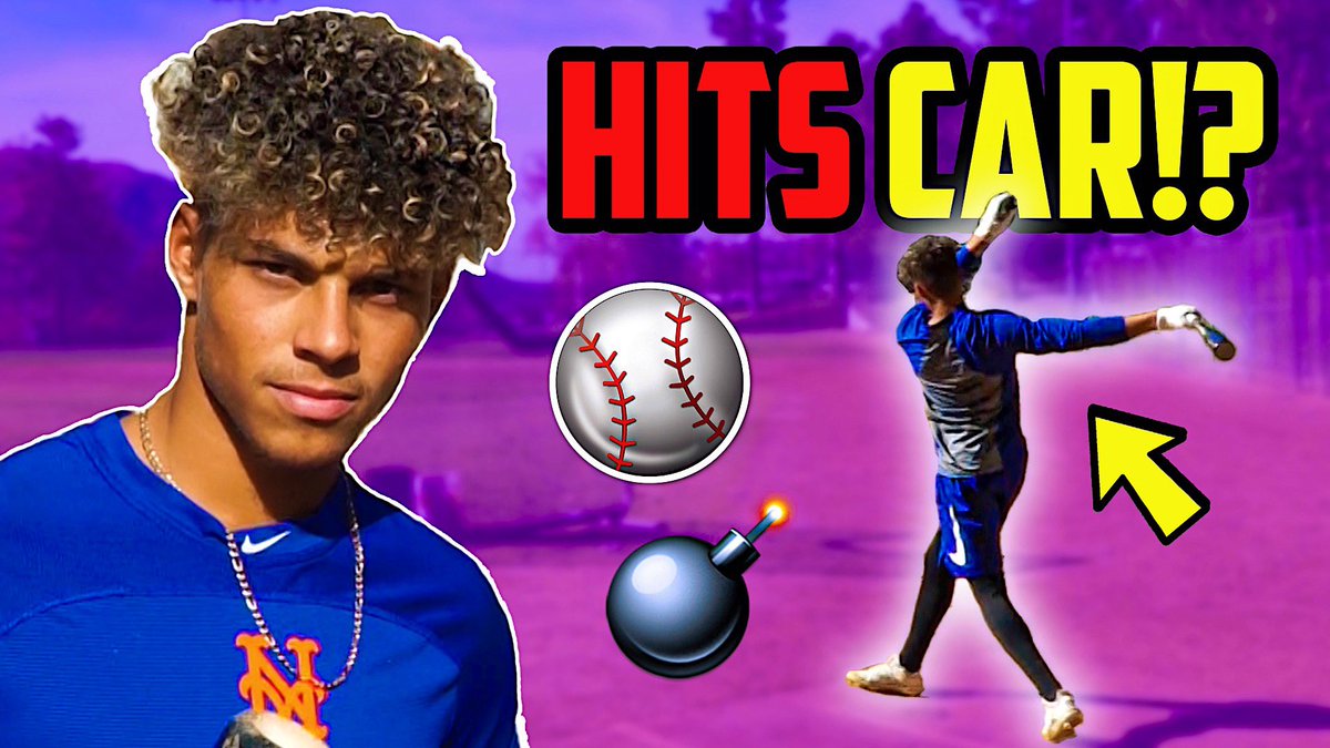 Met up with <a href="/Mets/">New York Mets</a> prospect <a href="/blaine_McIntosh/">Blaine McIntosh</a> 💣💯 
He may have crushed some HR’s into a parking lot‼️😳

Check it out!!
youtu.be/TfzpLAm3HCw
