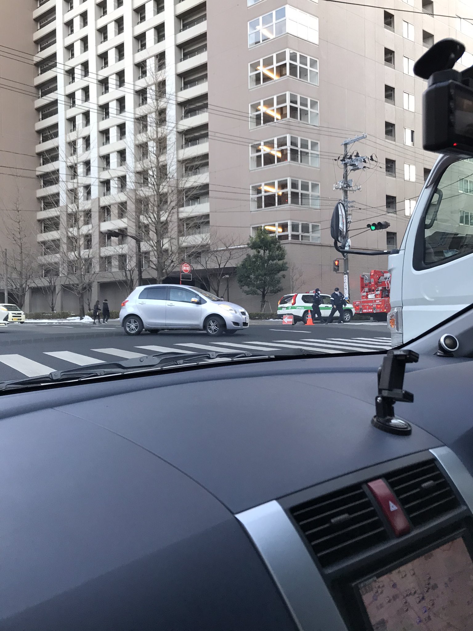 東北本線の長町駅～仙台駅で人身事故が発生した現場の画像