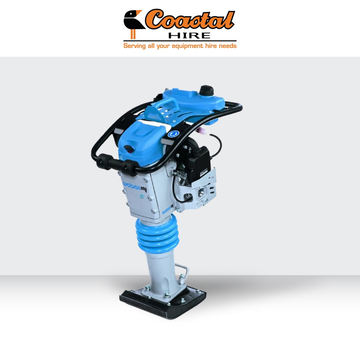 CoastalHire's tweet photo. Stronger and more durable, our range of rammers will make compacting all types of materials effortless. Hire one from a branch near you today! Visit https://t.co/JCfZlFjUcB #CoastalHire #GoCoastalHire https://t.co/Kfr7Fntuua