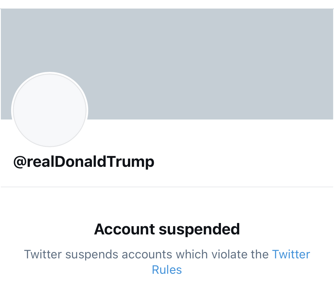 Account suspended перевод