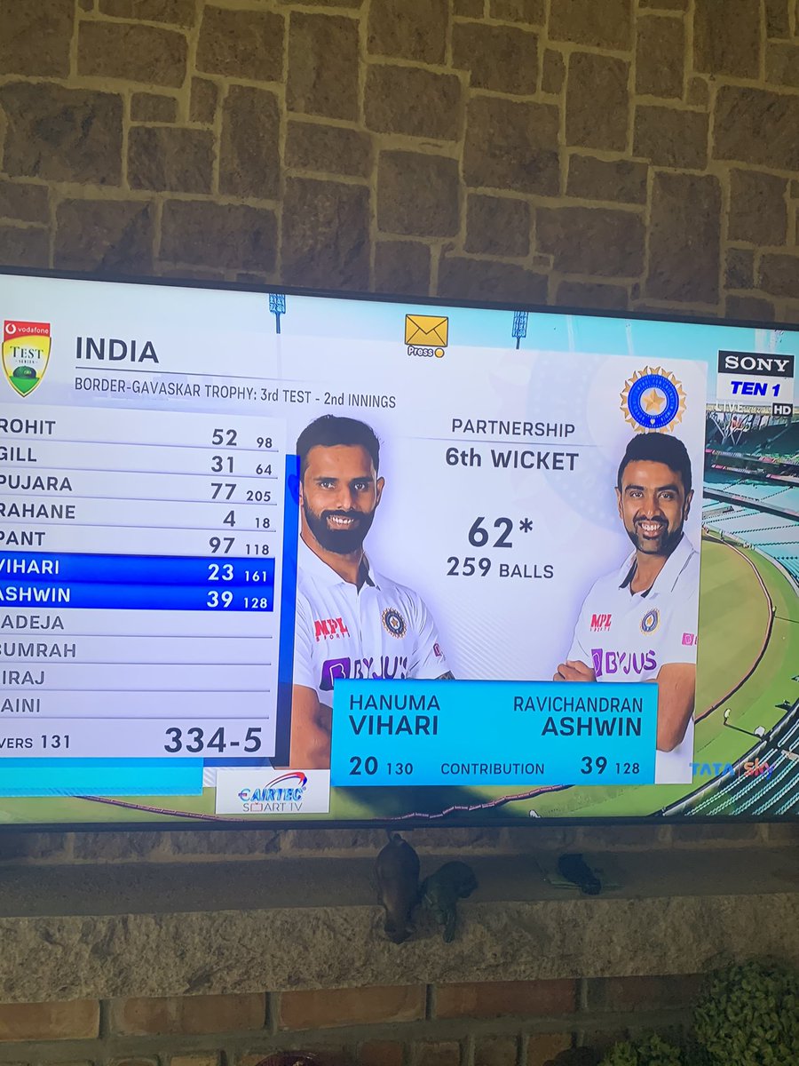 That was as epic as it can get ! Way to go Team India <a href="/BCCI/">BCCI</a> <a href="/ashwinravi99/">Ashwin 🇮🇳</a> , <a href="/RishabhPant17/">Rishabh Pant</a> <a href="/cheteshwar1/">Cheteshwar Pujara</a> <a href="/Hanumavihari/">Hanuma vihari</a> &amp; all the bowlers!  #mentaltoughness