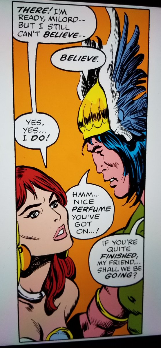 80s Conan trying to be smooth 