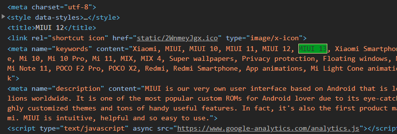 RaghavTechie's tweet photo. The global MIUI website has references of Mi Mix 4, MIUI 13, and Mi Note 11.
#Xiaomi #MIUI13 #MiNote11 #MiMix4 https://t.co/VMWskLP2U7