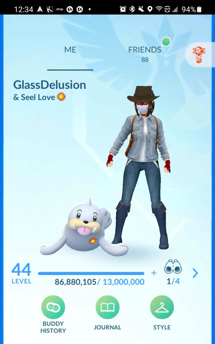 GlassDelusion's tweet photo. My team would consist of Seel, Dewgong, and Venusaur. I like Venusaur being the surprise in the lineup. I think of it as my character being styled like in a western, where my Pokémon are my fellow gunfighters, loyal to the end. #PokemonGOTourContest https://t.co/ZdviI9LQKR