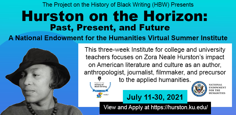 ClaudineRaynaud's tweet photo. I will participate this summer to the Summer institute on Hurston sponsored by NEH. Looking forward to it! Share the information : https://t.co/Q844j8Aty0 https://t.co/EKT8uJyyzE