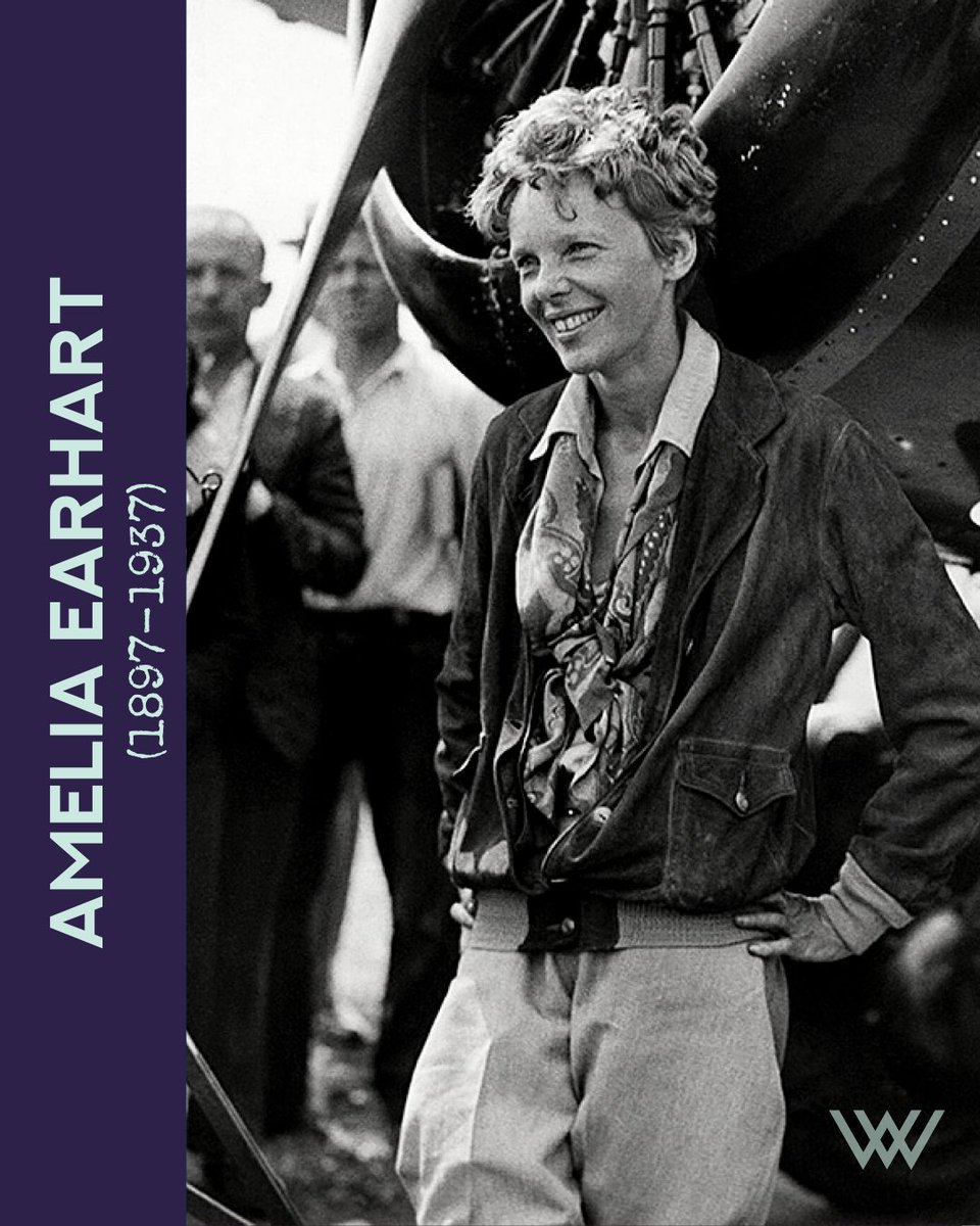 visualisewomen's tweet image. 🇬🇧 On this day, 11th January in 1835, Amelia Earhart became  the first woman to fly solo from Hawaii to California.
.
Read more about her on #visualisewomensvalue