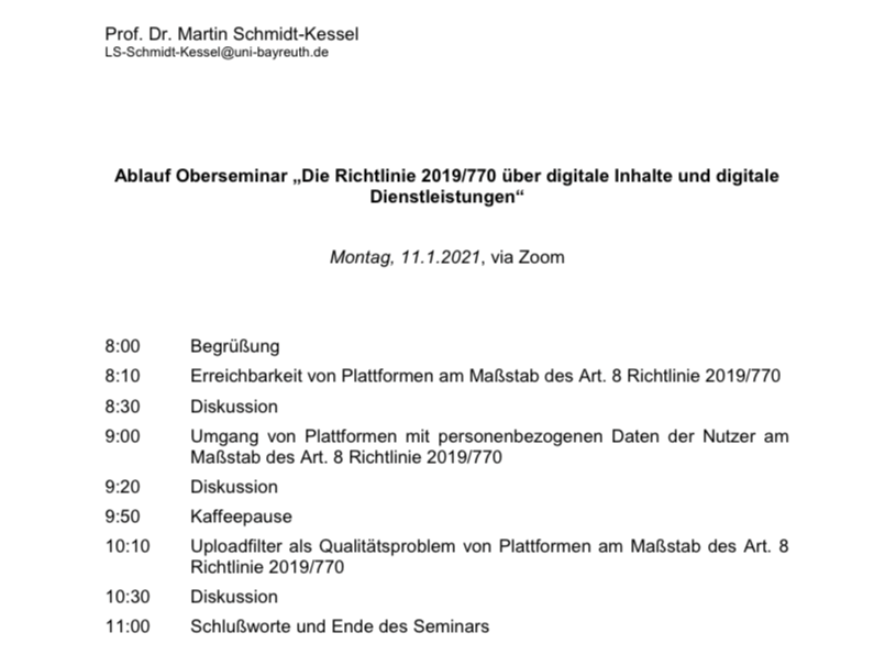 FfV_UniBayreuth's tweet photo. Ein ausgesprochen spannender Vormittag! 

#Verbraucherrecht #Plattformen #Erreichbarkeit #Datenschutz #UploadFilter #DigitaleInhalte #DigitaleDienstleistungen https://t.co/hbrL79euZQ