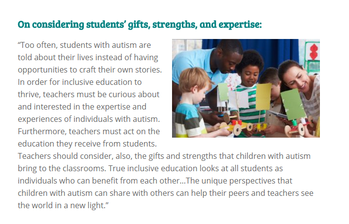 Author @PaulaKluth on the importance of considering each student’s gifts, strengths, and expertise. (More tips here: ecs.page.link/qKJg)