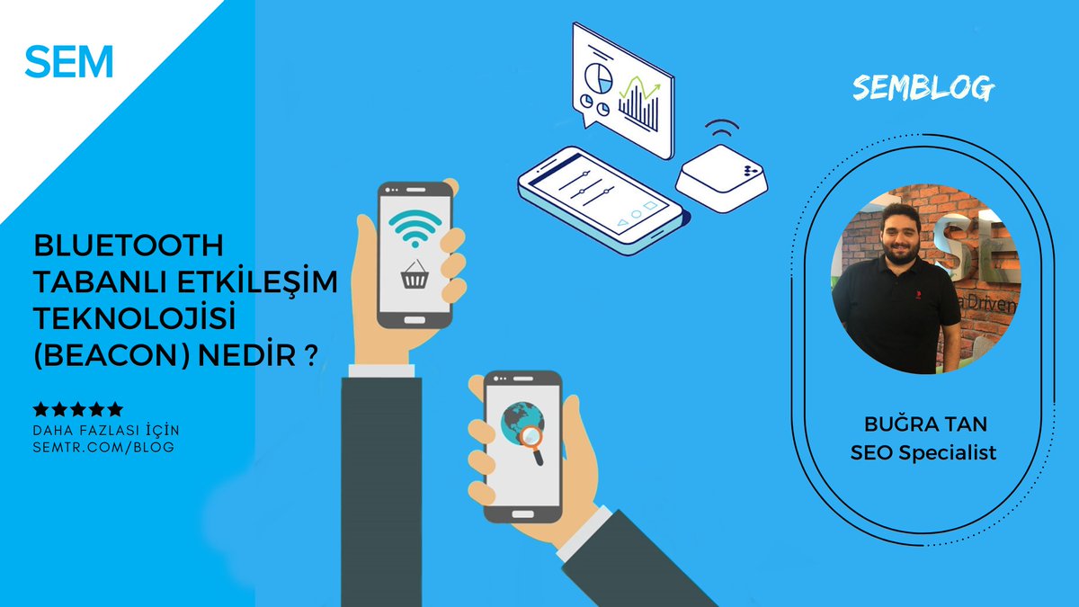 semtr's tweet photo. 📣 SEMBlog yeni yazısıyla karşınızda! 

✏️SEO ekibimizden Buğra Tan, geleneksel çevrimiçi pazarlama çabalarını, çevrimdışı ilişkilendirmede Beacon Teknolojisinin katkılarını SEO bakış açısıyla ele aldı.

SEM'in sesi: semtr/blog
Keyifli okumalar dileriz!💙

https://t.co/8Nhcr5i1Mo https://t.co/25tjRzD5AW