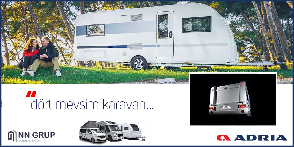 nngruptr's tweet photo. Bir karavanda daha iç açıcı bir dizaynı düşünemeyeceğiniz kadar geniş alanı ve birinci sınıf hissini iliklerinize kadar yaşatacak tarzıyla size film gibi bir tatil sunuyor. 💯

#adria #nngrup #karavan #kamp https://t.co/OOzveOShwA