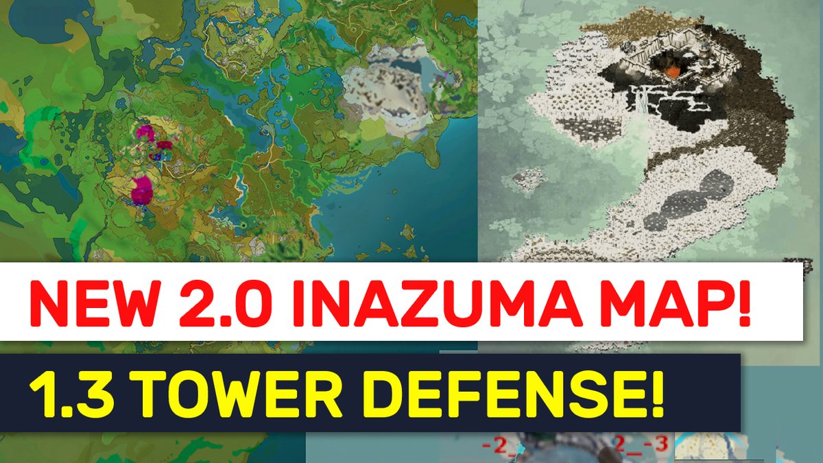 Impact inazuma map genshin Genshin Impact