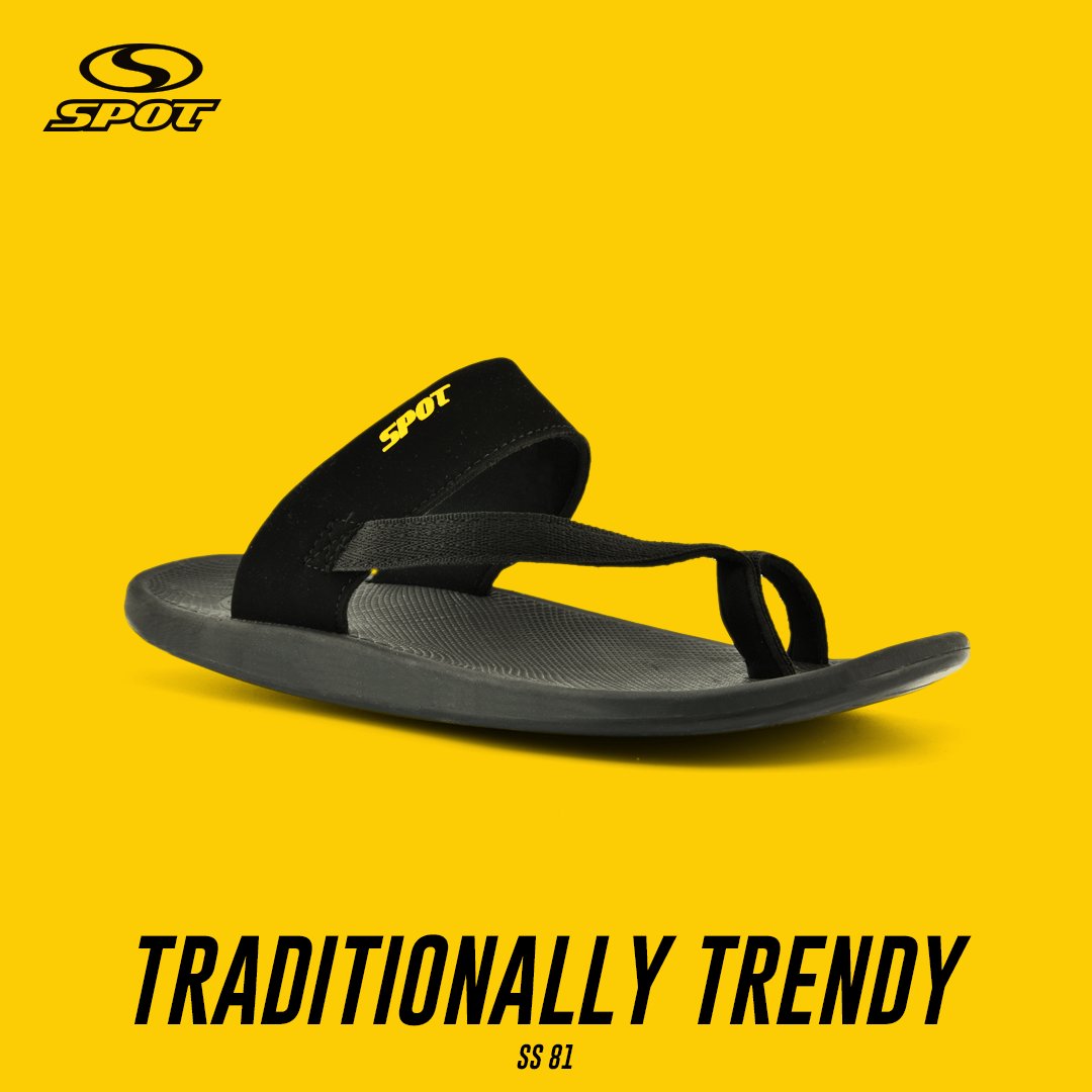 SpotFootwear_In's tweet photo. Slide into the smooth walk of comfort and feel the essence of trendy traditionality with Spot.

#spot #spotfootwear #footwear #slipper #slipperssformens #flexible #flexiblefootwear #comfortable #comfortableslippers #dailywear #menswear #wholesale #retailbusiness #footwearbusiness https://t.co/6M1cCA5BdV