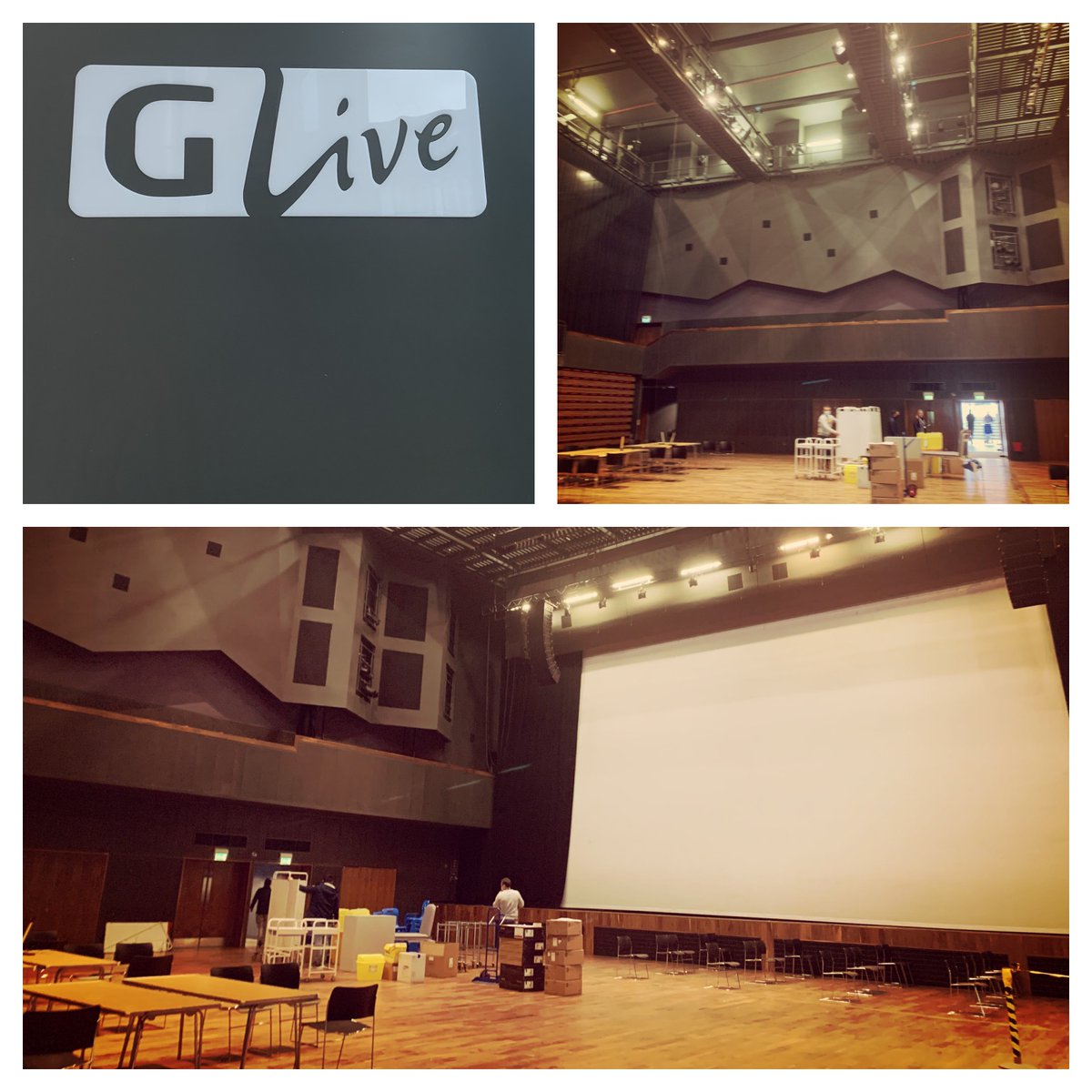 JaneWil72485349's tweet photo. Going live at G-Live. Amazing team effort! Well Done GW ICP x https://t.co/4a37ce9ckX