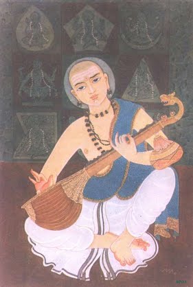 Muttuswāmi Dīkṣitār, who was bestowed the grace of Guruguha, described about Kuja in his Navagraha compositions as ‘Divyaughādi gurukaṭākṣānugrahapātraṁ’ i.e. the grace of Kuja bestows the grace of Divyaugha, Siddhaugha , and Mānavaugha congregations of Gurus.