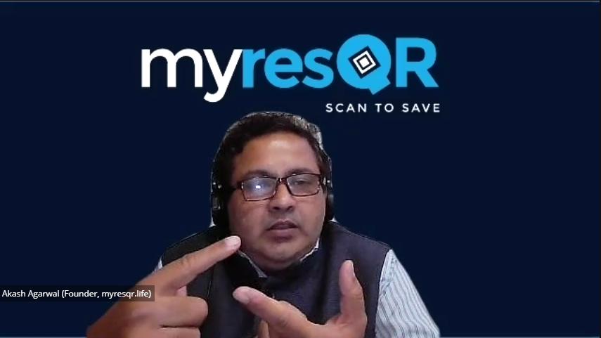 IIHMRUniversity's tweet photo. "Communication of information is one of the key reasons for the gaps in healthcare delivery, especially in emergency situations where the patient is unconscious"
- Akash Agarwal, Founder at @MyResQR1 .life in Plenary Session II '#IoT in the Health Ecosystem'.
#GHIC #CIIE #IIHMR https://t.co/yMWfGjWcFr