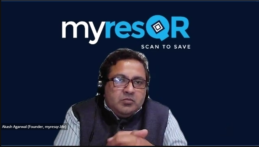 IIHMRUniversity's tweet photo. "500 people die from #roadaccidents every day in India. A lot of these deaths are because of lack of information about the patient and #poorcommunication."
- Akash Agarwal, Founder at @MyResQR1 .life in Plenary Session II 'IoT in the Health Ecosystem'.
#GHIC #CIIE #IIHMR https://t.co/SG2Sz34AVD