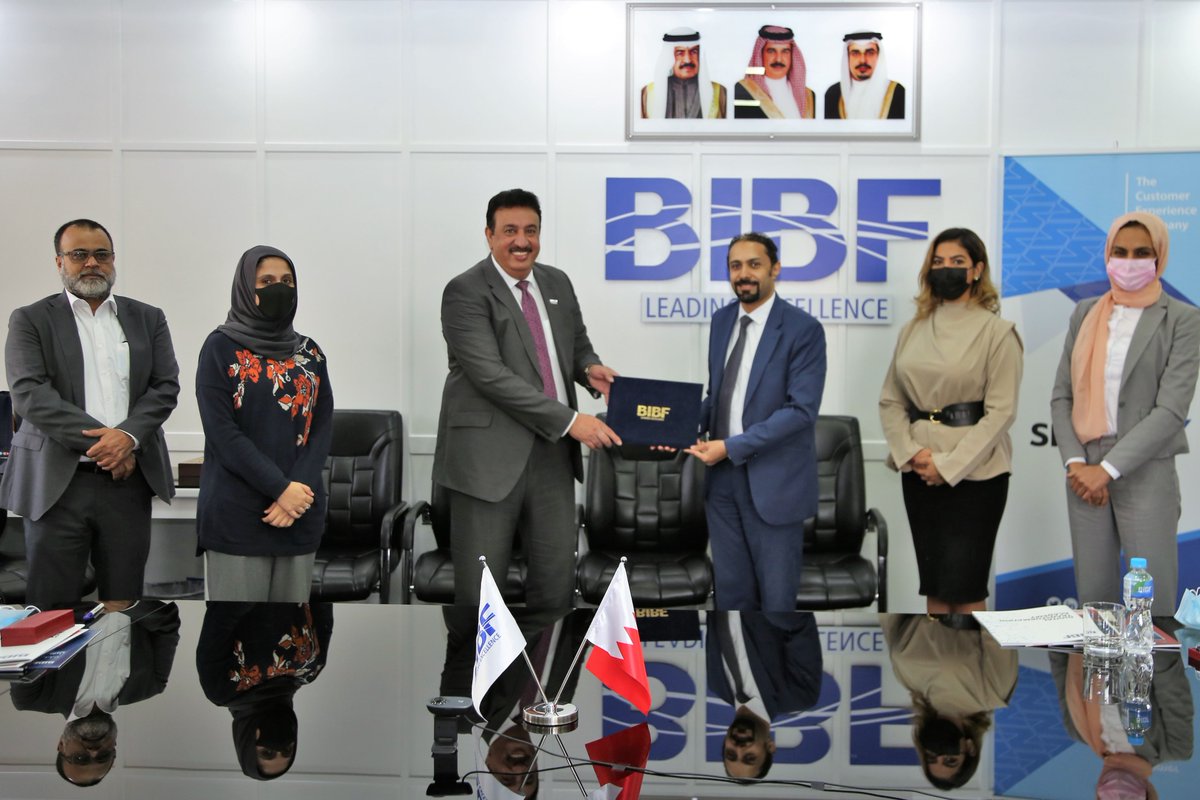 TheBIBF's tweet photo. The BIBF had signed a second MoU with @SilahGulf to improve the #digital competencies of its people and design the best #customerexperience to achieve a truly compelling competitive advantage. 

#BIBFCollaborations #BIBFNews https://t.co/DGjMEeWLuk