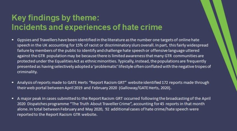 HATE: “As regular as rain”

A pilot research project into the psychological effects of hate crime in Gypsy, Traveller and Roma communities.
By: Margaret Greenfields and Carol Rogers for GATEHerts / Report Racism GRT