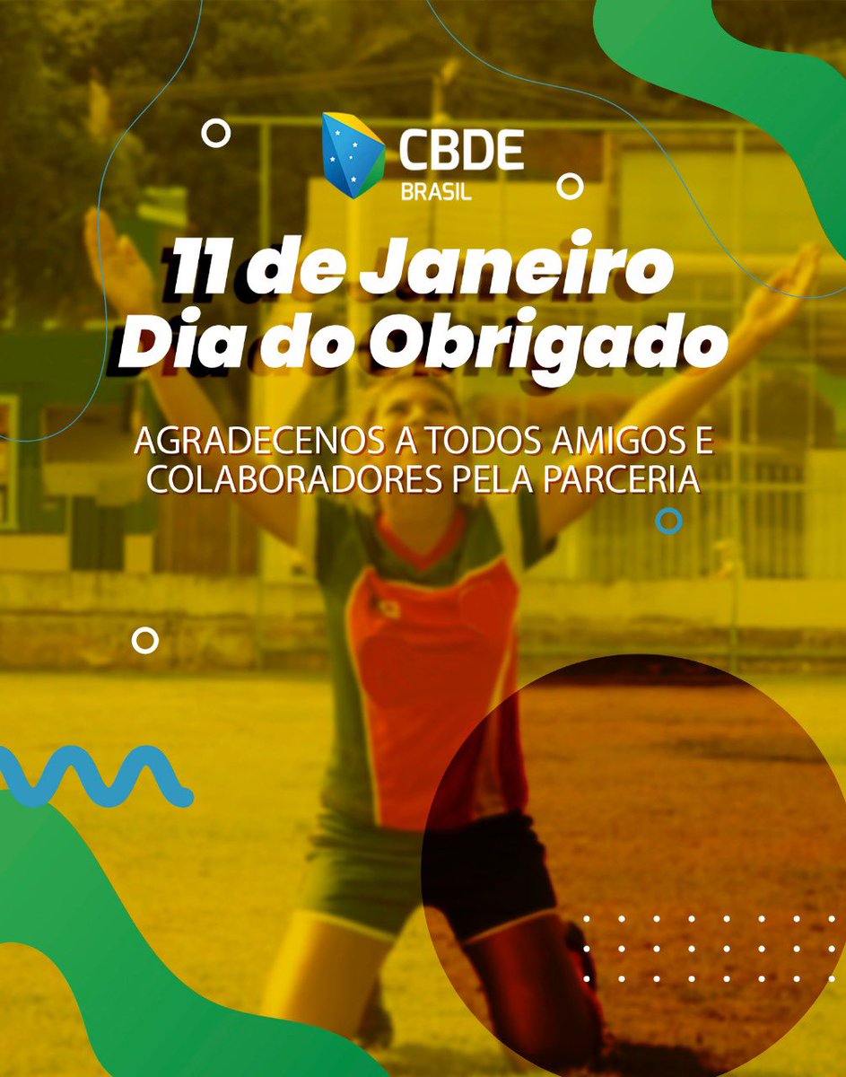 CbdeOficial's tweet photo. #timecbde |O nosso muito obrigado a você, fã do Desporto Escolar Brasileiro que faz toda a diferença em nossa história! Este ano será repleto de novidades e nós queremos muito que você continue por aqui! 😀🇧🇷 https://t.co/cBfEruB1tE