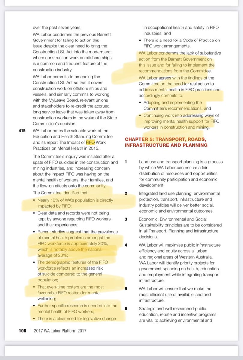Point 2. Mental health issues among fifo workers are in the realm of 30% of the workforce compared to the national average of 20% and there is an increased risk of suicide compared to the general population.