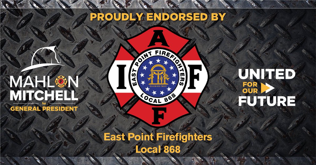 Georgia's East Point Firefighters Local 868 is ready for a #freshstart! Thank you for your support, Brothers and Sisters. Let's unite this IAFF! #unitediaff <a href="/EastPointFFs/">East Point Firefighters</a>