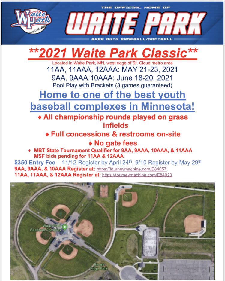 Waite Park Babe Ruth (@WaiteParkBR) / Posts / X