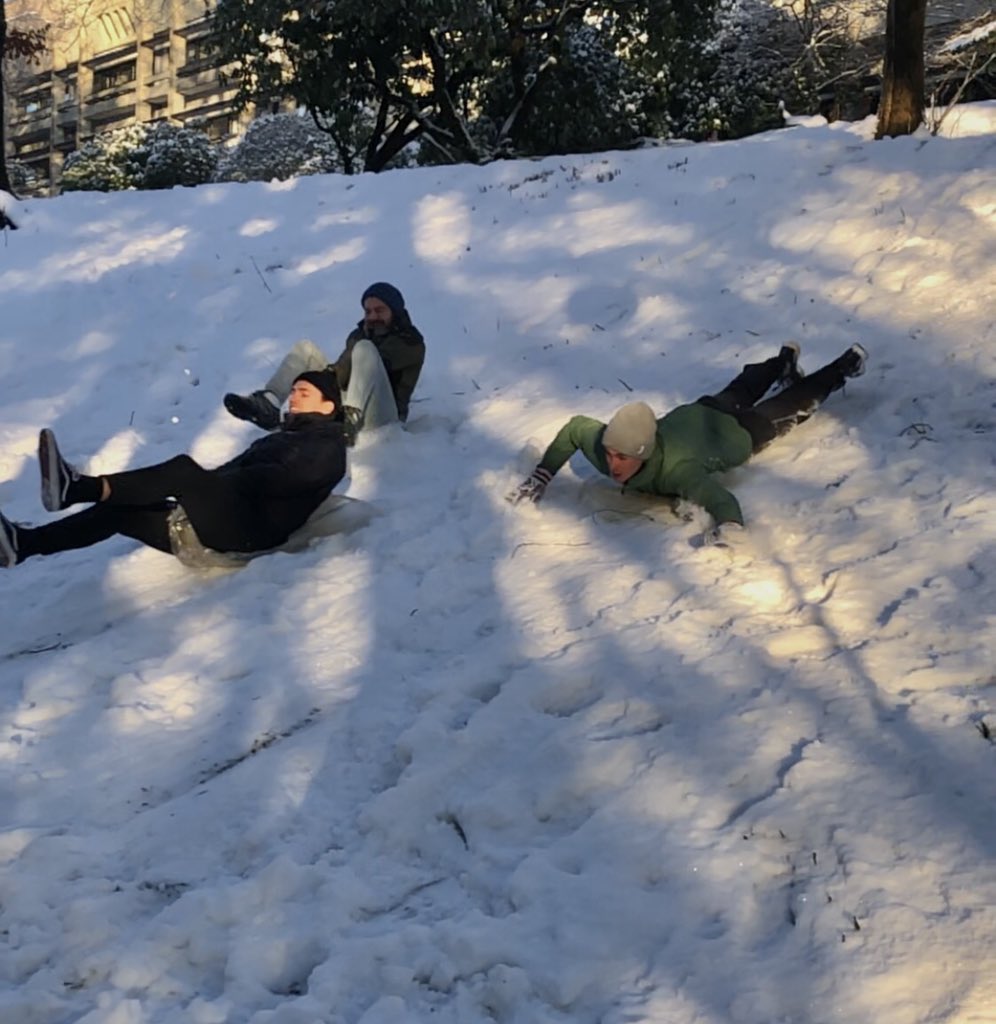 GabrielsenIda's tweet photo. Today was @KGJ_CDeepSea  Wintergames! We had our active #coronafriendly lunchbreak outside! Ironsaurus, deViken and Raindeers were competing to become the #champions! We hope that people feel inspired to go out and play in the snow🤩Maybe you’ll have an active lunch tomorrow? ☃️ https://t.co/2Wak9HULGZ