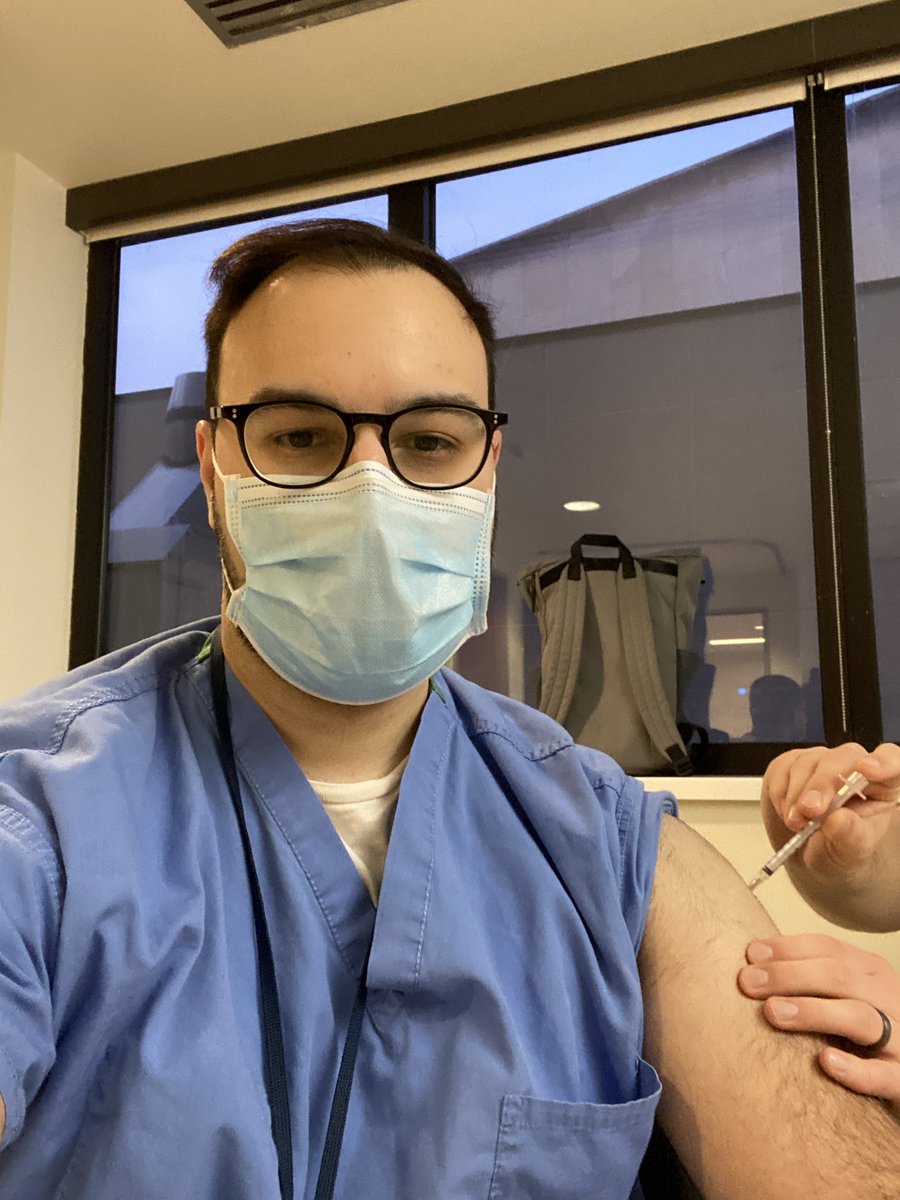 M. Abid Razvi, MD (@suitelifeofir) on Twitter photo Busy weekend call but still made it in for my Monday morning second dose!
This new x-ray vision will make work a lot easier!
<a href="/PennStHershey/">Penn State Health</a> <a href="/PennStCVIR/">Penn State Hershey CVIR</a> #COVID19 #CovidVaccine #vaccine #sideeffects Busy weekend call but still made it in for my Monday morning second dose!
This new x-ray vision will make work a lot easier!
<a href="/PennStHershey/">Penn State Health</a> <a href="/PennStCVIR/">Penn State Hershey CVIR</a> #COVID19 #CovidVaccine #vaccine #sideeffects