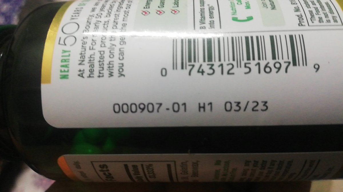 Nature S Bounty No Twitter Hi Hafsa The Biotin 10 000 Mcg Softgels B Contain Bovine Cow Gelatin Unfortunately None Of Our Products Are Certified Halal T Co Nvpk6t0nrp