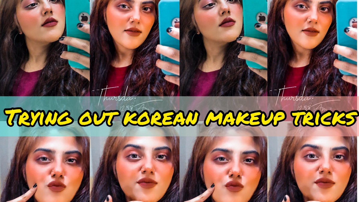 ByMommies's tweet image. Video link : youtu.be/zH9yyGTtwMo
 ☝️☝️☝️☝️☝️☝️☝️☝️☝️☝️
Quick n easy makeup tutorial ...

Dont forget to hit like button ❤️

#korean #koreanmakeup #koreanmakeuptutorial #makeuplooks #makeuplover #makeupaddict #makeupartist #blogger #bloggerlifestyle #bloggerfashion #bymommies
