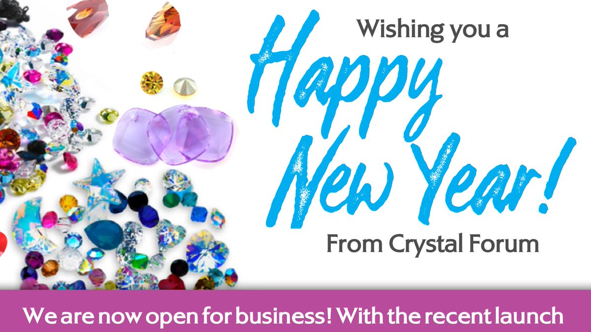 CrystalForumSA's tweet photo. HAPPY NEW YEAR TO YOU ALL! May it be the sparliest one yet! Come and get the best of Crystalp Jewellery and Swarovski® Crystals! Shop Now https://t.co/TmUhjjFZkH #CrystalP #NewYearShopping #swarovskicrystals https://t.co/gxXa4jfKEO