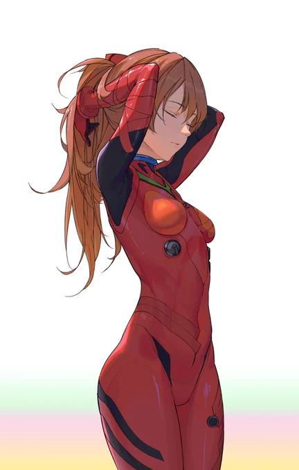 doodle~#惣流・アスカ・ラングレー #evangelion 