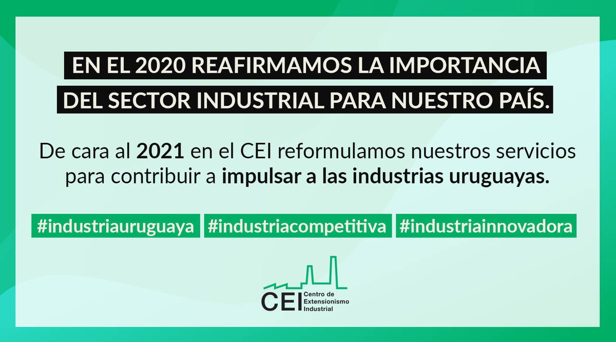 CEI_uy's tweet photo. En el @CEI_uy  seguimos enfocados en apoyar a las pymes industriales, aportando soluciones adaptadas a la situación de cada empresa, para lo cual estamos renovando nuestros servicios. 
#industriauruguaya #mipymesindustriales #industrianacional https://t.co/nu0QqfRy4M