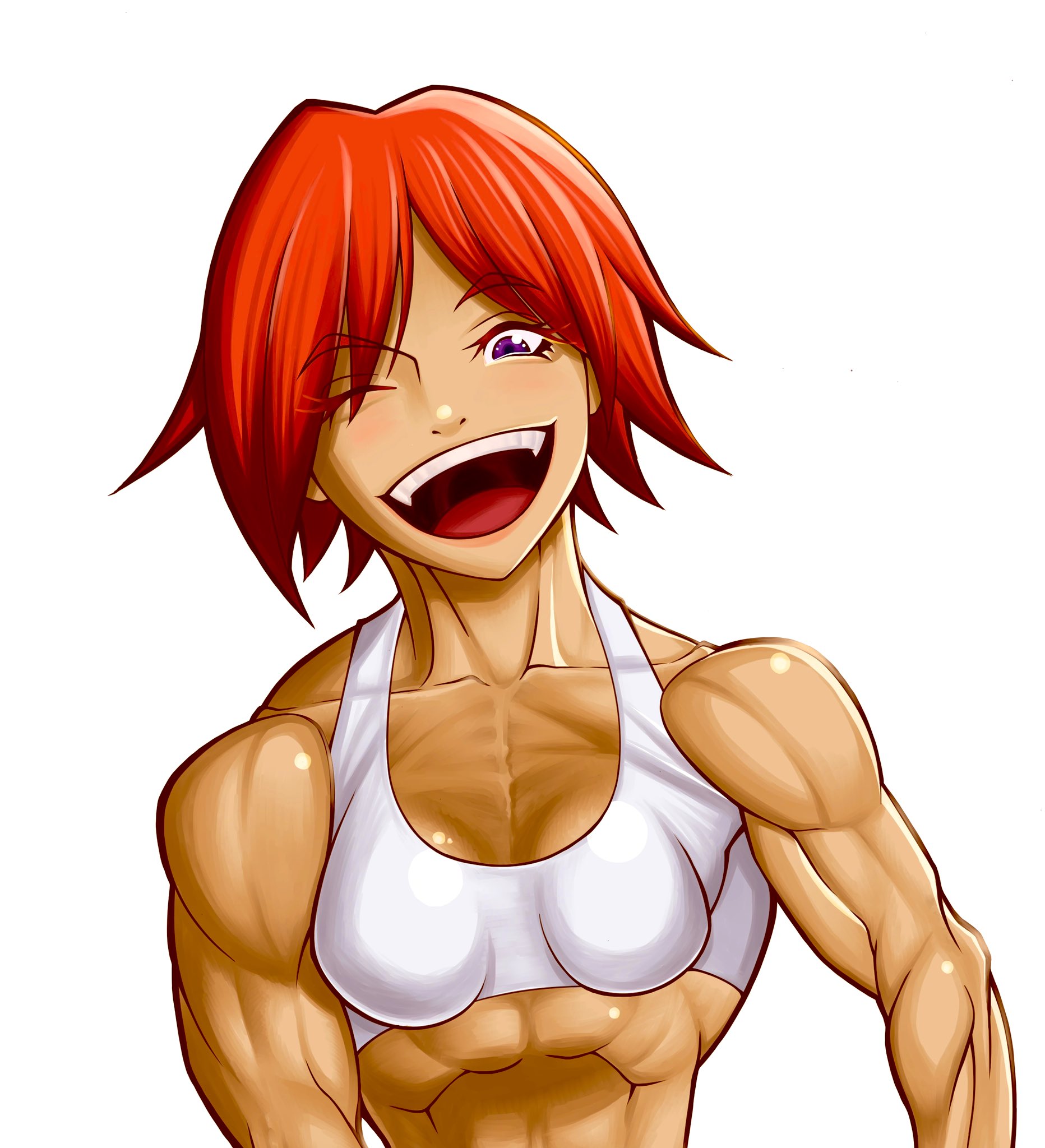 Twitter 上的 Leona Heidern Rt Tugu1991to 男勝りで元気な女の子 を描きました 筋肉娘 筋肉 イラスト イラスト好きな人と繋がりたい 絵描きさんと繫がりたい T Co Olwhrqjion Twitter