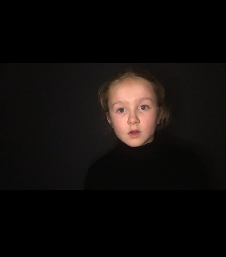 First #selftape of #2021 complete...🤞let’s think positive “I got this!!!” #childactor #saperformingarts