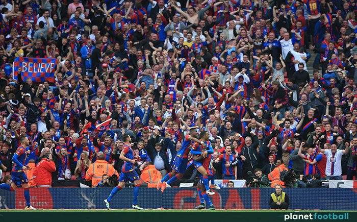HLTCO's tweet photo. The FA Cup run of 2016 was amazing, beating Reading in the QF’s, beating Watford at Wembley in the SF’s and despite the heartbreak, Jason Puncheon’s goal in the final will stay with me forever. Those moments are what supporting a club are all about, not finishing 16th every year. https://t.co/uo8dshmuzf