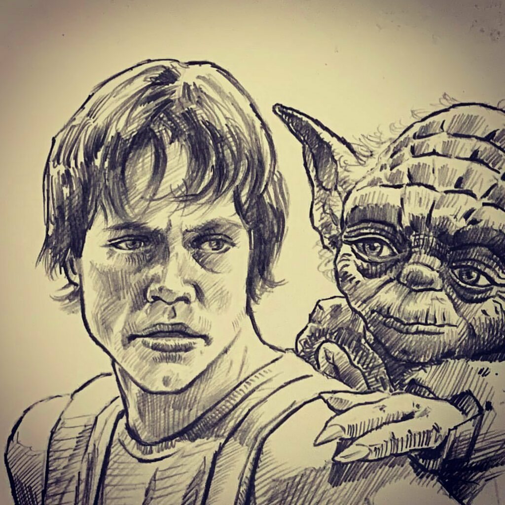pollardstudio's tweet photo. Another sneak peek of new project…

.

.

.

.

#starwars #yoda #lukeskywalker #mandelorian #art #artist #artwork #artstuff #artshare #artnerd #artfreak #scifiart #portrait #illustration #pencil #drawing #sketch #doodle #glennpollard #pollard #pollar… https://t.co/WdWwPhRmSg https://t.co/hROgWiOxBw