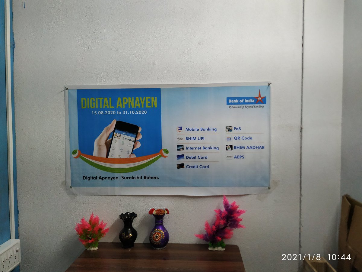 CSC GOA inaugurated <a href="/BankofIndia_IN/">Bank of India</a> BC point at CSC Center Calangute, Goa. Ease in #banking for citizens. <a href="/goacm/">CMO Goa</a> <a href="/SmtJMOfficial/">Jennifer Monserrate</a> <a href="/ankitaIAS/">Ankita Anand</a> <a href="/dintya15/">dinesh tyagi Retd IAS</a> @vibes65 <a href="/CSCMaharashtra/">CSC Maharashtra</a> <a href="/CSCegov_/">CSCeGov</a>